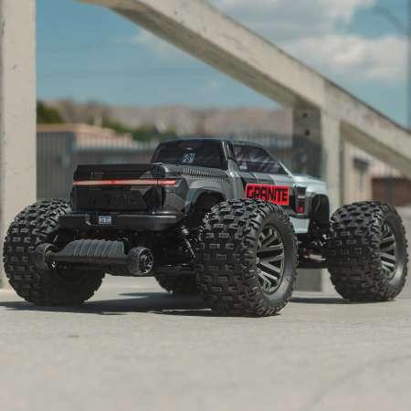 Actual product image Arrma M.TRUCK GRANITE BLX 1:10 4WD EP RTR 223S BLX Brushless - Gun Metal w/DSC (ARR Almost Ready to Run)