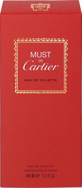 Actual product image Cartier Must (Eau de toilette, 100 ml)