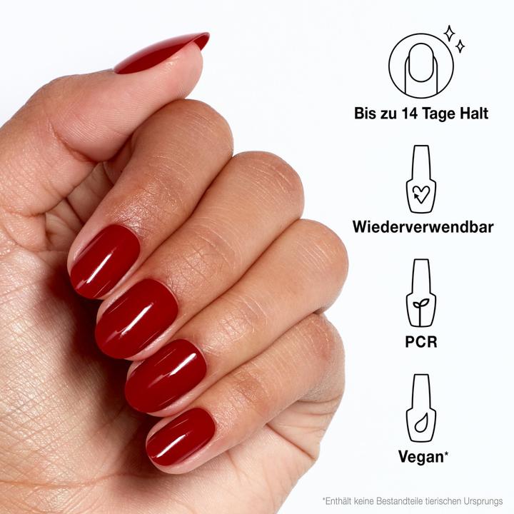 Actual product image OPI Xpress/On Nail Art (Artificial nails, Red)