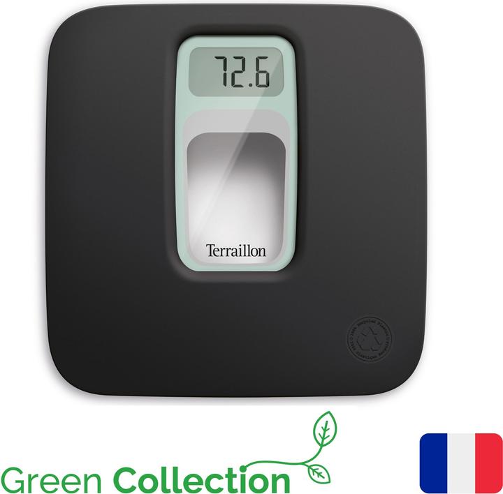 Terraillon Personenwaage Frenchy Schwarz (160 kg)