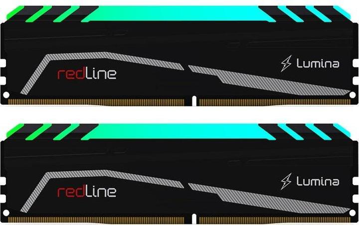 Produktbild Mushkin DIMM 64 GB DDR5-6400 (2x 32 GB) Dual-Kit (schwarz, MLA5C640A77P32GX2, Redline Lumina) (2 x 32GB, 6400 MHz, DDR5-RAM, DIMM)