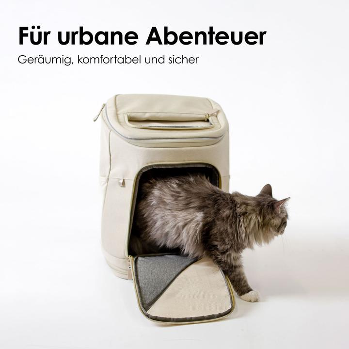 Image du produit LucyBalu HOP-ON Katzenrucksack (Chat, Fermeture de sécurité)