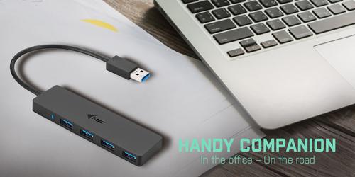 Actual product image i-tec U3HUB404 (USB-A, 4 Ports)