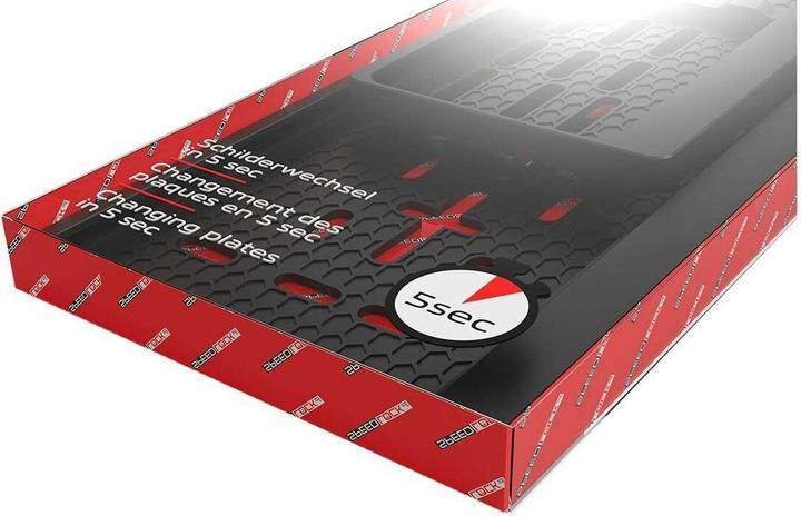 Produktbild Speedlock Nummernrahmen-Set (Front + Heck, Langformat)