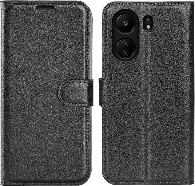 Immagine prodotto MU Classic Serie di copertine per libri in pelle Litchi (Xiaomi Poco C65, Xiaomi Redmi 13C)