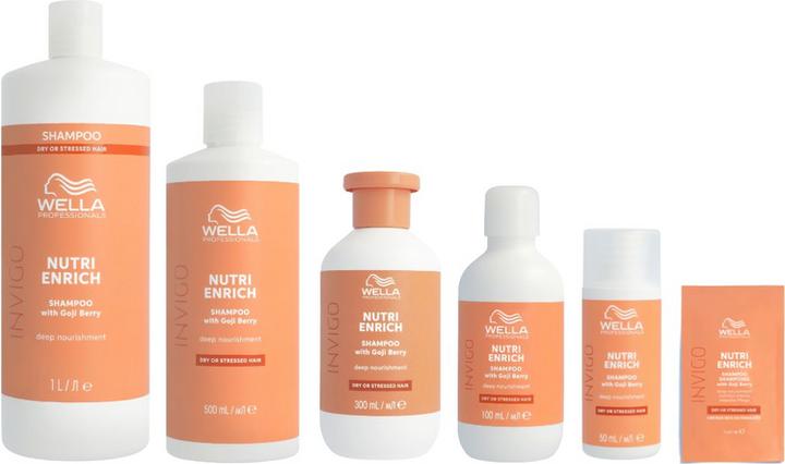 Produktbild Wella Invigo Nutri-Enrich Shampoo (15 ml, Flüssiges Shampoo)
