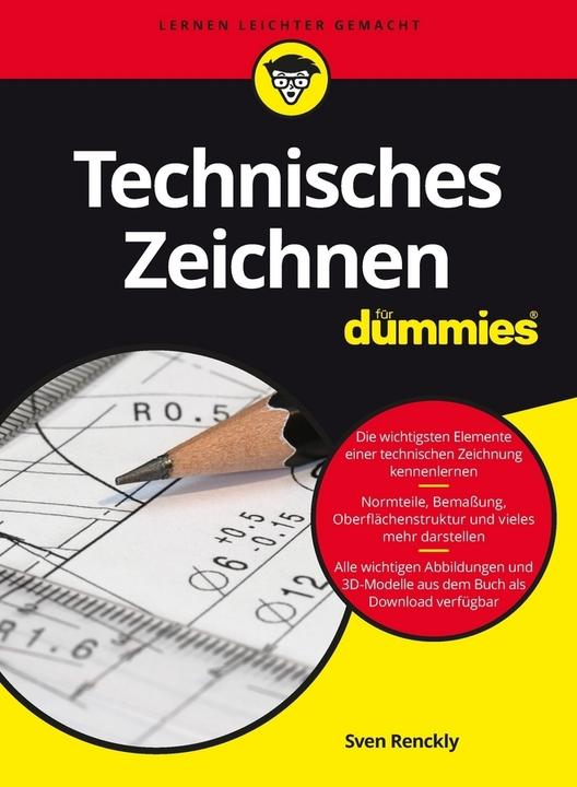 Immagine prodotto Technisches Zeichnen für Dummies (Tedesco, Sven, Renckly, 2017)