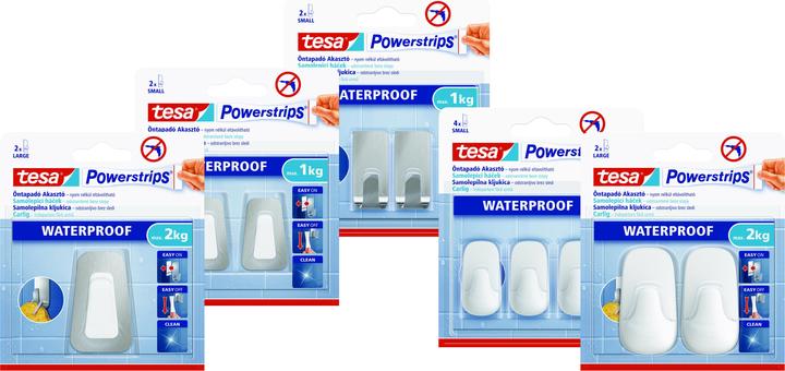 Produktbild tesa Powerstrips Waterproof Haken ZOOM