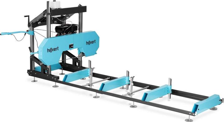 Produktbild Hillvert Benzin-Blockbandsäge Blockbandsägewerk Kleinsägewerk 7500 W