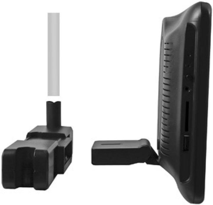 Phonocar DVD-Player mit 10“-Bildschirm (Tragbarer DVD-Player)