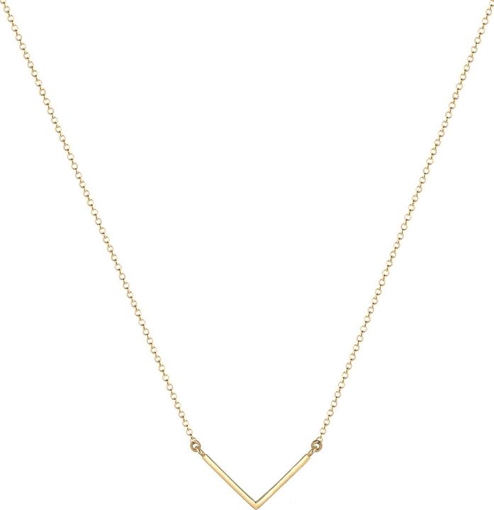 Elli Dreieck, Geo, V-Kette (925 Sterling Silber, 45 cm)