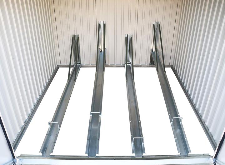 Produktbild Tepro Fahrradbox, anthrazit/weiss