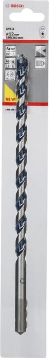 Produktbild Bosch Professional Zubehör Betonbohrer CYL-5, Blue Granite, 12 x 190 x 250 mm (12 mm)