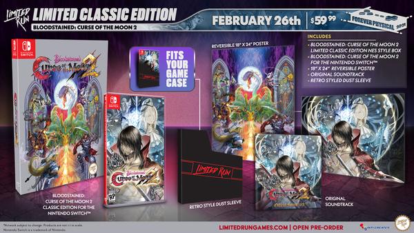 Produktbild Limited Run Blutflecken: Fluch des Mondes 2 Classic Edition 98 (Import) (Switch, Switch Lite, Switch OLED, EN)