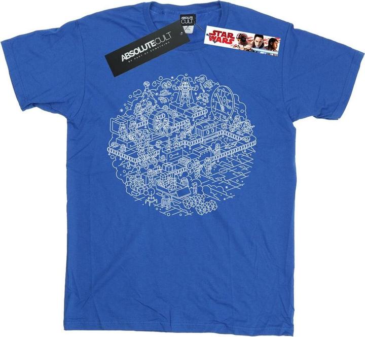 Produktbild Star Wars Christmas Death Star TShirt (XXL)