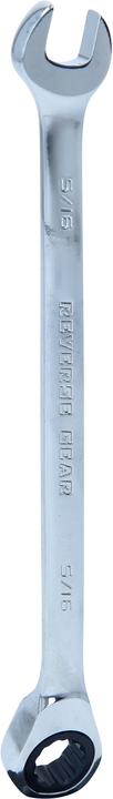 Actual product image KS Tools GEARplus ratchet ring open end wrench reversible (5/16")