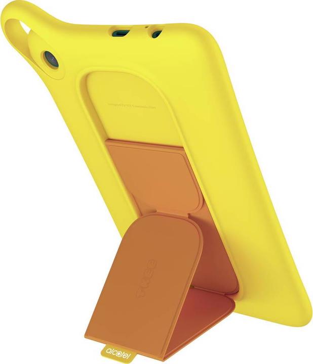 Actual product image Alcatel TKEE MID for children (4G, 8", 32 GB, Orange, Yellow)