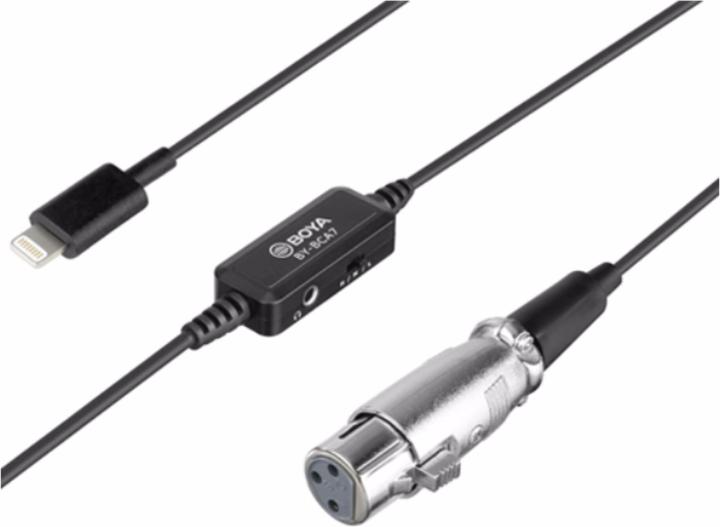 Image du produit Boya BY-BCA7 Câble microphone Lightning (6 m, Lightning)