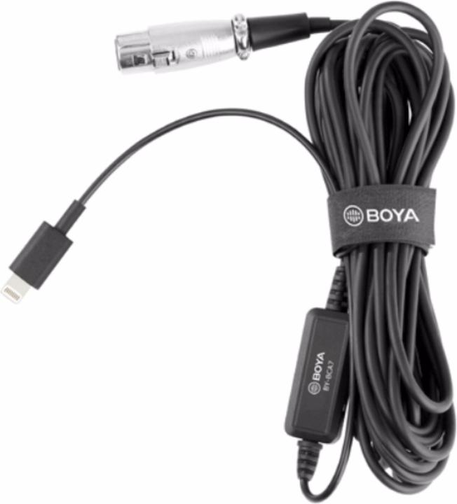 Image du produit Boya BY-BCA7 Câble microphone Lightning (6 m, Lightning)