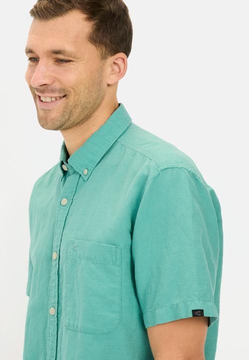 Produktbild Camel Active Kurzarmhemd aus einem Baumwoll-Leinenmix (5XL)