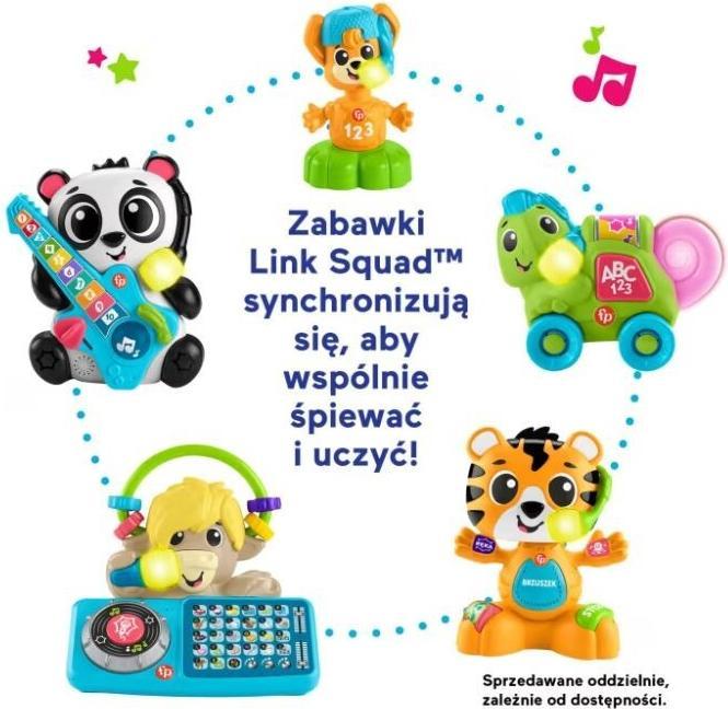 Produktbild Mattel Fisher-Price Link Squad Tigger Dancing & Learning HYL33 (Polnisch)