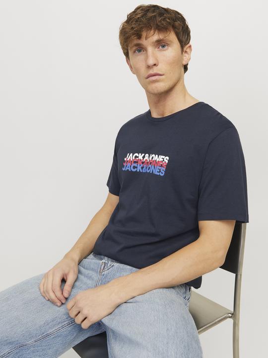Immagine prodotto Jack & Jones Maglietta con logo a girocollo (S)