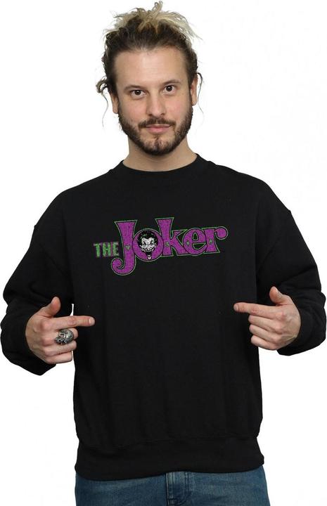 Produktbild The Joker Crackle Logo Sweatshirt (L)