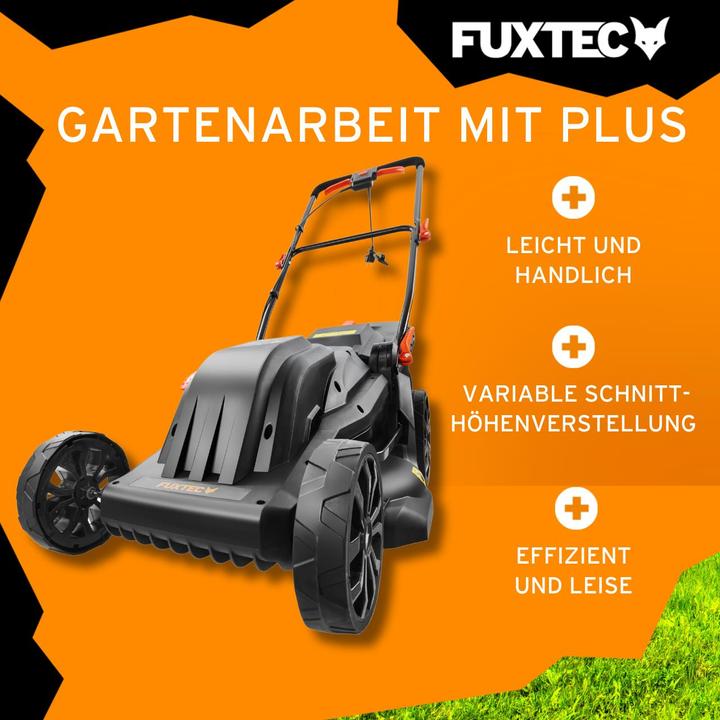 Image du produit Fuxtec Tondeuse à gazon sans fil 40V FX-E2RM46SET (Fonctionnement sur batterie)