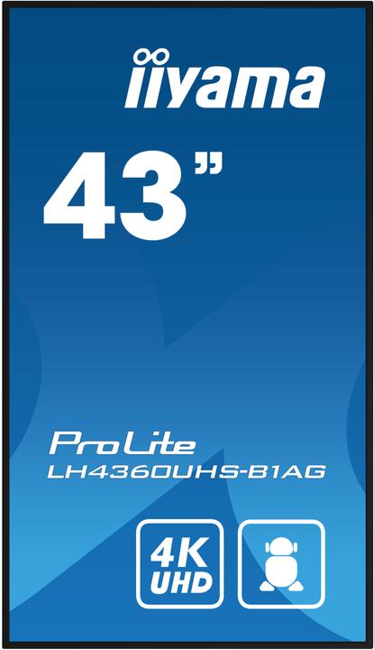 Actual product image iiyama ProLite LH4360UHS-B1AG (3840 x 2160 Pixels, 42.50")