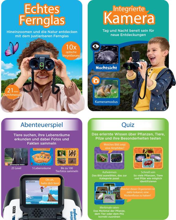 Produktbild VTech Interaktives Video-Fernglas (Deutsch)