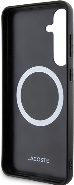 Immagine prodotto Lacoste LCHMS24MPVCK S24+ S926 czarny/nero custodia rigida Iconic Petit Pique MagSafe (Samsung Galaxy S24+)