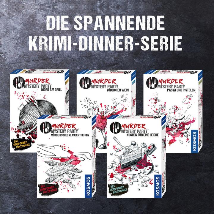 Produktbild Kosmos Murder Mystery Party - Pasta & Pistolen (Deutsch)