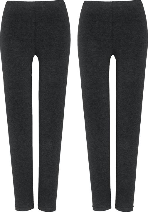 Erwin Müller Damen-Leggings, lang 2er-Pack