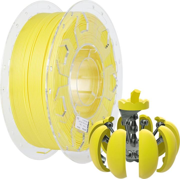 Productafbeelding Creality Filament CR-PLA geel, 1,75 mm, 1 kg (PLA, 1.75 mm, 1000 g, Geel)