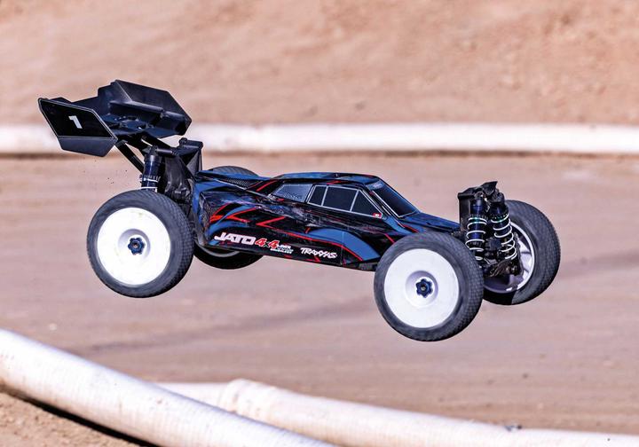 Actual product image Traxxas JATO 4x4 VXL 4S Brushless blau 1/8 RTR, HD-Teile, ohne Akku/Lader (RTR Ready-to-Run)