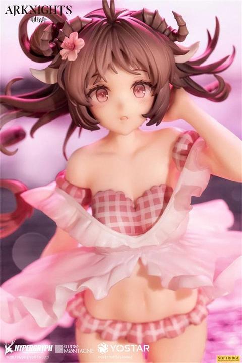 Actual product image Apex Arknights statuette PVC 1/7 Eyjafjalla Summer Flower FA018 23 cm