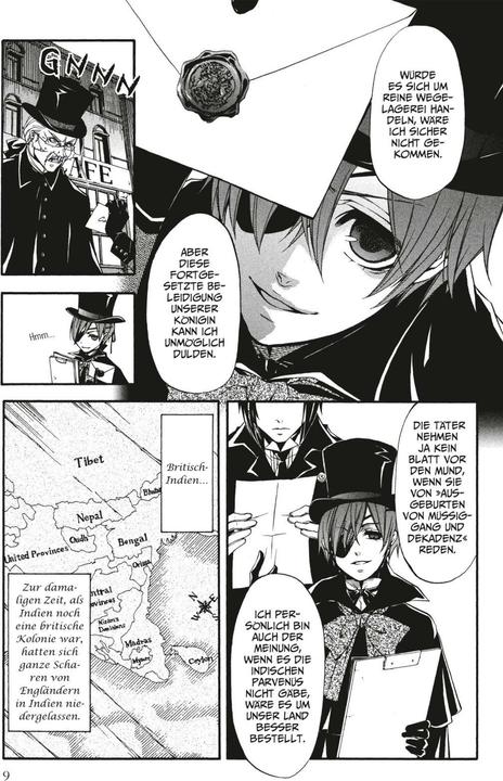 Image du produit Black Butler, Band 4 (Allemand, Yana Toboso Toboso, 2010)