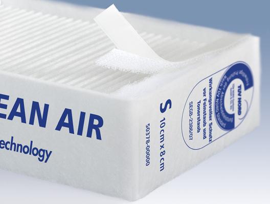 Produktbild tesa CLEAN AIR Feinstaubfilter L für Laserdrucker