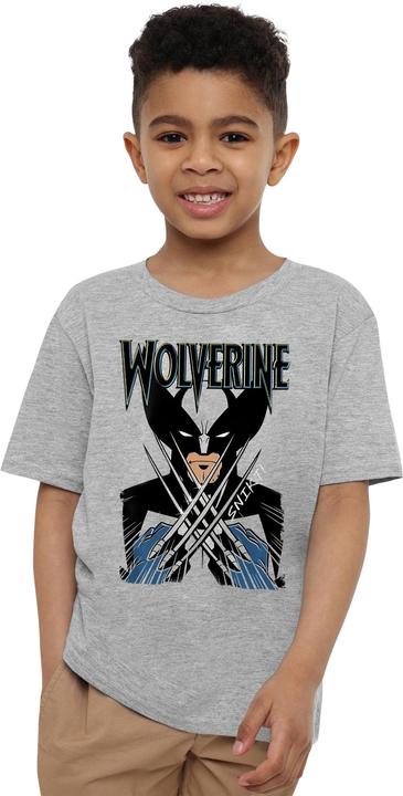 Actual product image Childrens/Kids X-Men Wolverine Action Shot T-Shirt (104)