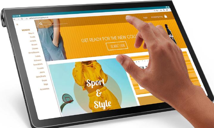 Productafbeelding Lenovo Yoga Tab 11 (Alleen WLAN, 11", 256 GB, Stormgrijs)