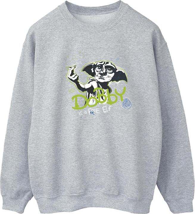 Actual product image Womens/Ladies Dobby A Free Elf Sweatshirt (S)