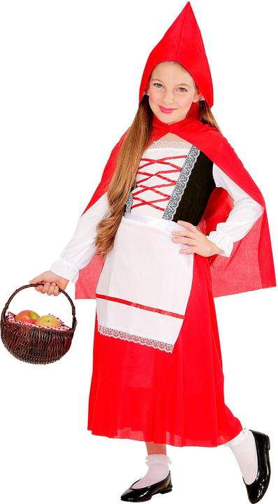 Produktbild Widmann ROTKÄPPCHEN (Kleid mit Unterrock, Schürze, Umhang mit Kapuze), 104 cm / 2-3 Years (2, 3)