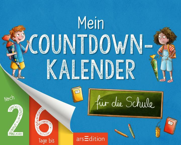 Actual product image Mein Countdown-Kalender für die Schule (German)