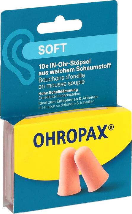 Image du produit Ohropax Soft Lärmschutz (10 x)