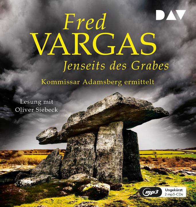 Actual product image Beyond the grave - Inspector Adamsberg 10 (Fred Vargas, Claudia Marquardt, Oliver Siebeck, German)