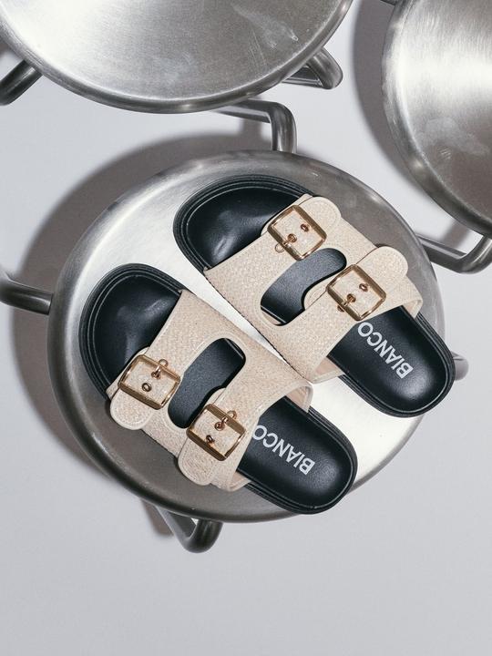 Actual product image Bianco BIAOSLO Pantolette (39)