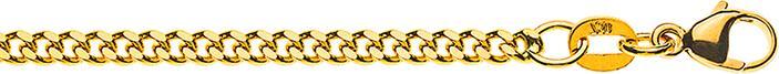Produktbild Natsumi Schmuck Halskette Gelbgold 18K/750 Panzer 2.6mm (750/18 K Gelbgold, 60 cm)