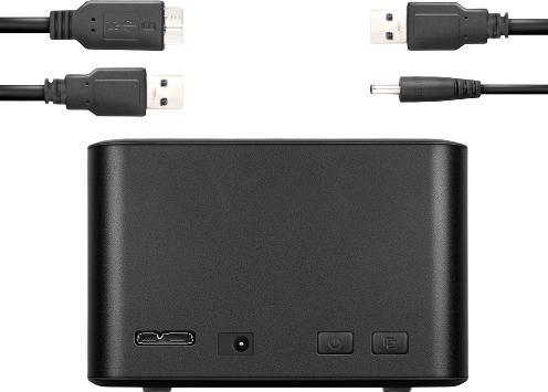 Immagine prodotto Axagon ADSA-D25 unità di archiviazione docking station USB 3.2 Gen 1 (3.1 Gen 1) Tipo micro-B Nero (2.5")