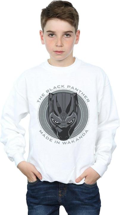 Image du produit - Sweat BLACK PANTHER MADE IN WAKANDA - Garçon (140, 146)