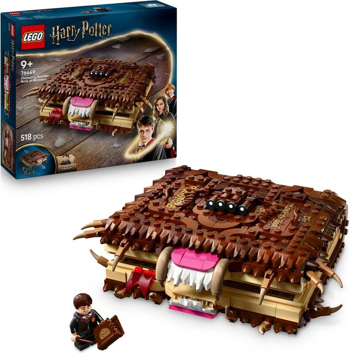 Produktbild LEGO Beissendes Monsterbuch der Monster (76449, LEGO Harry Potter)